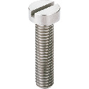 Slotted Cheese Head Machine Screws (Pure Tungsten)